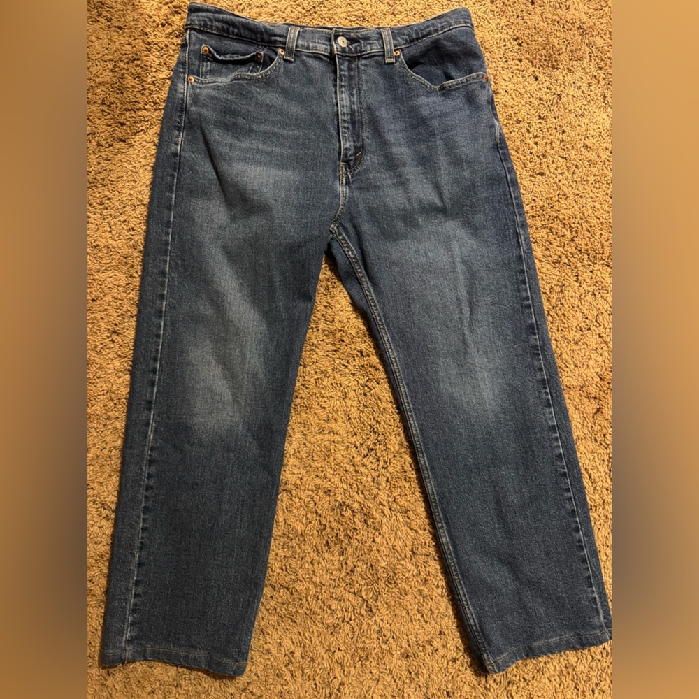 Levi’s 505 Men’s Regular Fit Straight Leg Jeans – Size 36x30